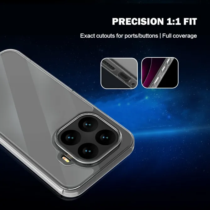 Coque Xiaomi 17T TOC transparente coins renforcés anti-rayures