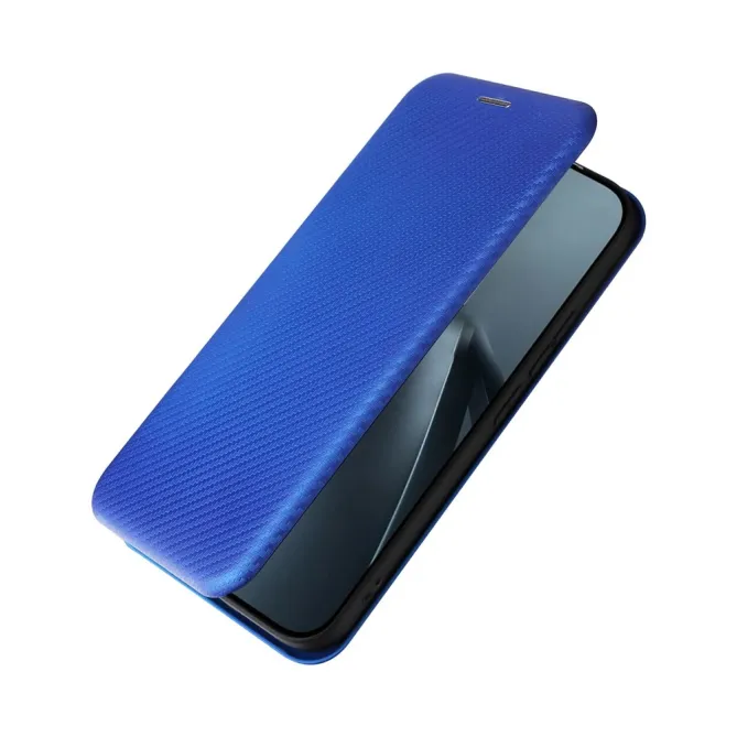 Housse Xiaomi 17T Simili Cuir Style Fibre de Carbone