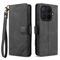 Housse Xiaomi 17T Adriel Simili Cuir RFID avec Dragonne