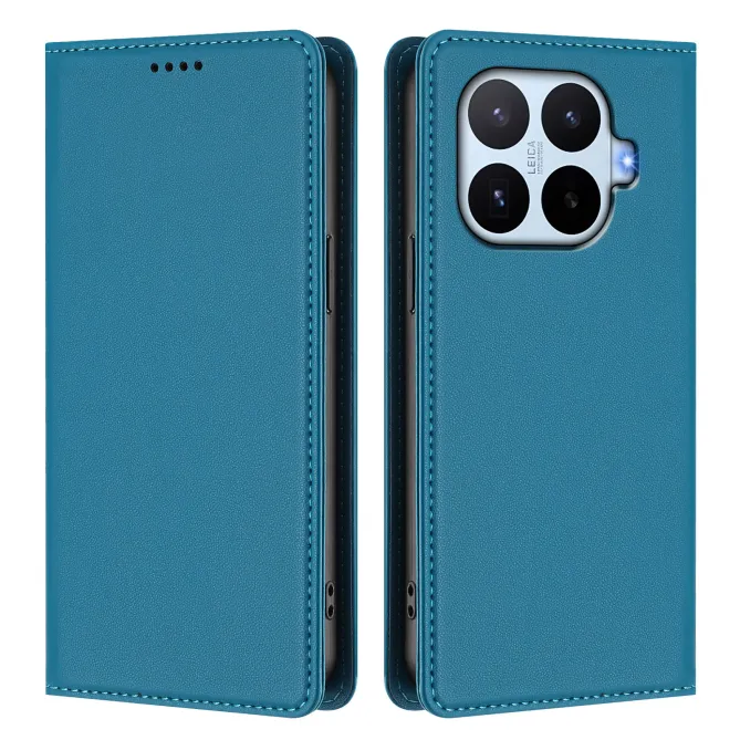 Housse Xiaomi 17T Simili Cuir Grainé Porte-Cartes Surpiqûres Contrastées