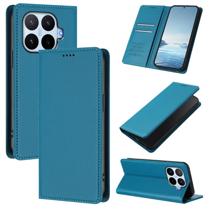 Housse Xiaomi 17T Simili Cuir Grainé Porte-Cartes Surpiqûres Contrastées