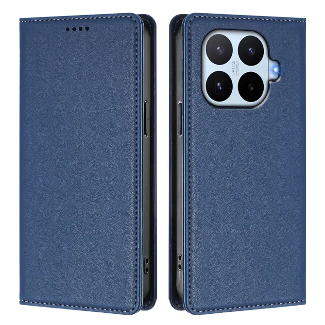 Housse Xiaomi 17T Simili Cuir Grainé Porte-Cartes Surpiqûres Contrastées