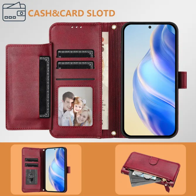 Housse Xiaomi 17T Pro Porte-Cartes à Lanière
