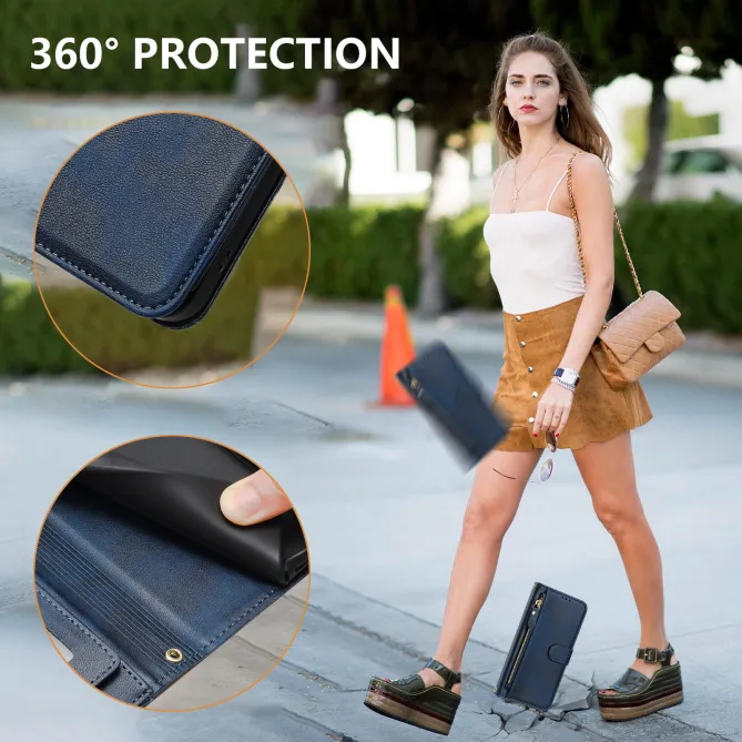 Housse Xiaomi 17T Pro Porte-Cartes à Lanière