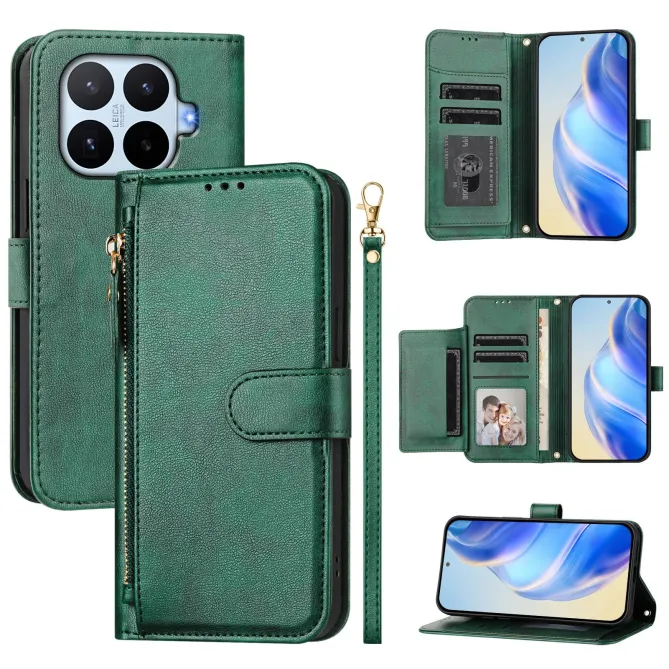 Housse Xiaomi 17T Pro Porte-Cartes à Lanière