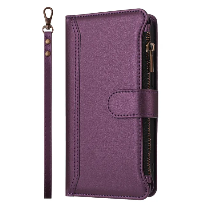 Housse Xiaomi 17T ORGANIZER Simili Cuir Multi-Rangements Dragonne