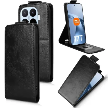 Housse Xiaomi 17T simili cuir avec rabat verticale