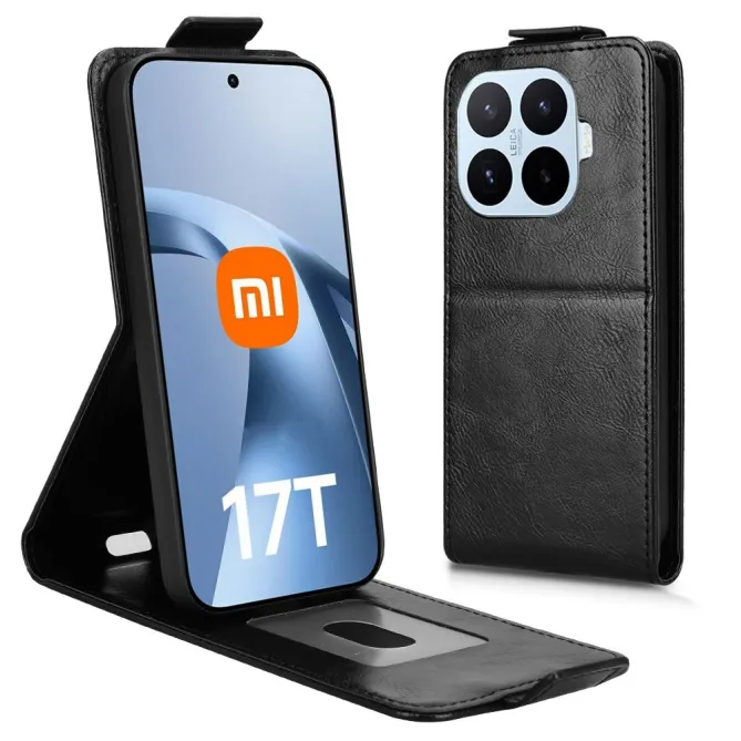 Housse Xiaomi 17T simili cuir avec rabat verticale