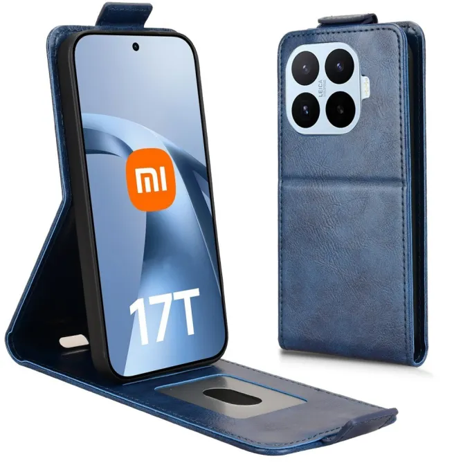 Housse Xiaomi 17T simili cuir avec rabat verticale