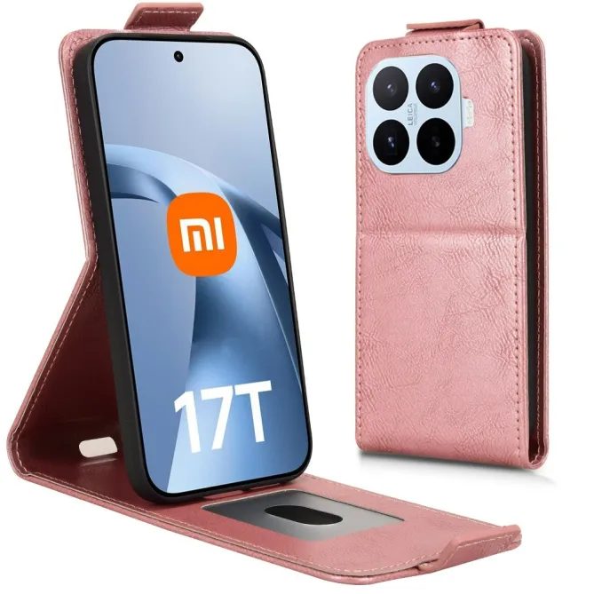 Housse Xiaomi 17T simili cuir avec rabat verticale