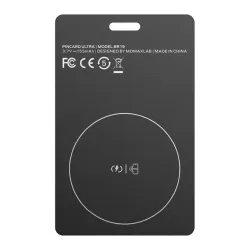 Tracker carte UWB Apple Find My rechargeable sans fil IP68