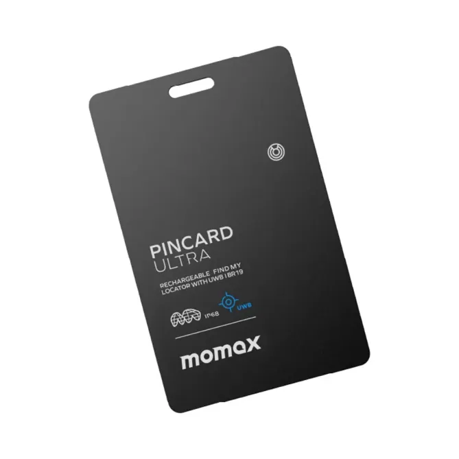 Tracker carte UWB Apple Find My rechargeable sans fil IP68
