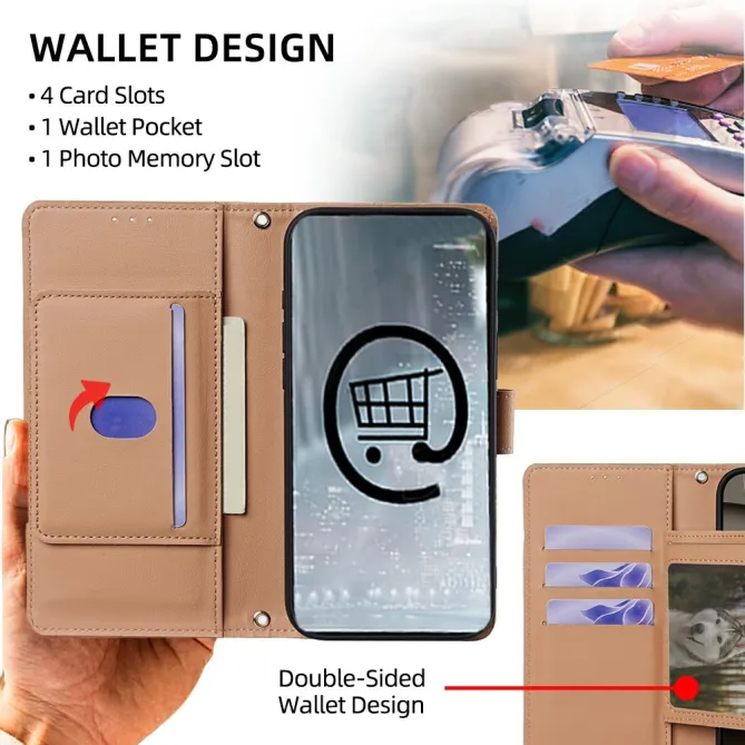 Housse Honor 600 Lite Louïse Portefeuille Chaîne