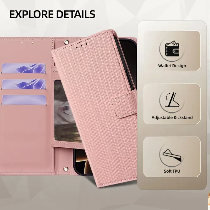 Housse Honor 600 Lite Louïse Portefeuille Chaîne