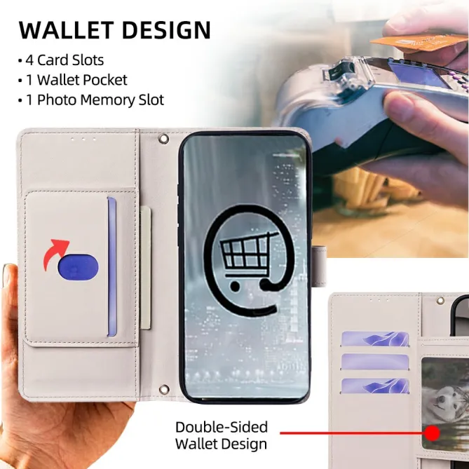 Housse Honor 600 Lite Louïse Portefeuille Chaîne