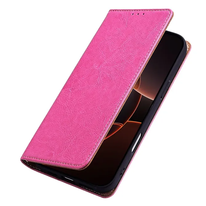 Housse Cuir Véritable Honor 600 Lite Rabat Flip Porte-Cartes RFID