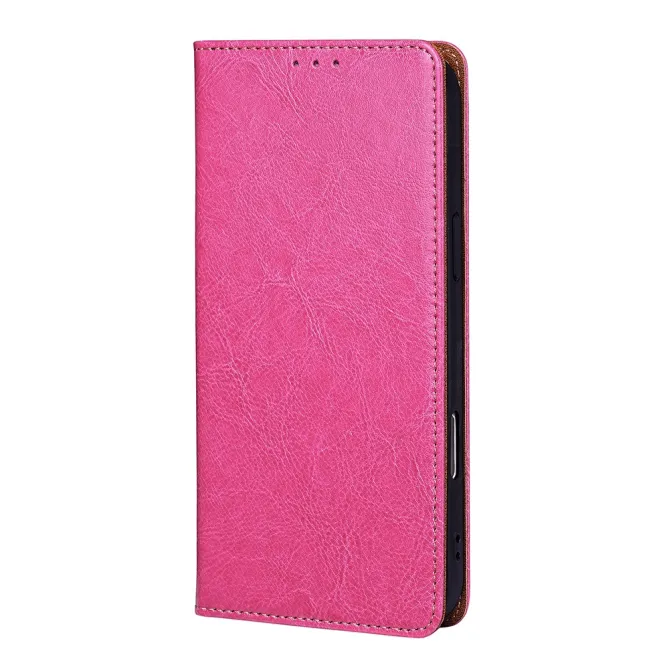 Housse Cuir Véritable Honor 600 Lite Rabat Flip Porte-Cartes RFID