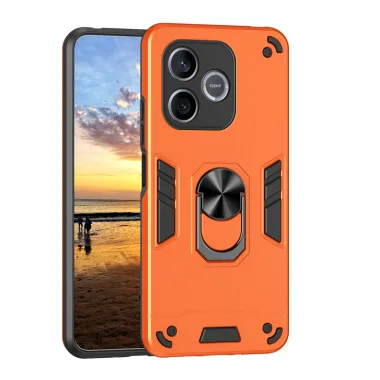 Coque Honor 600 Lite, avec anneau et 2 verres trempés