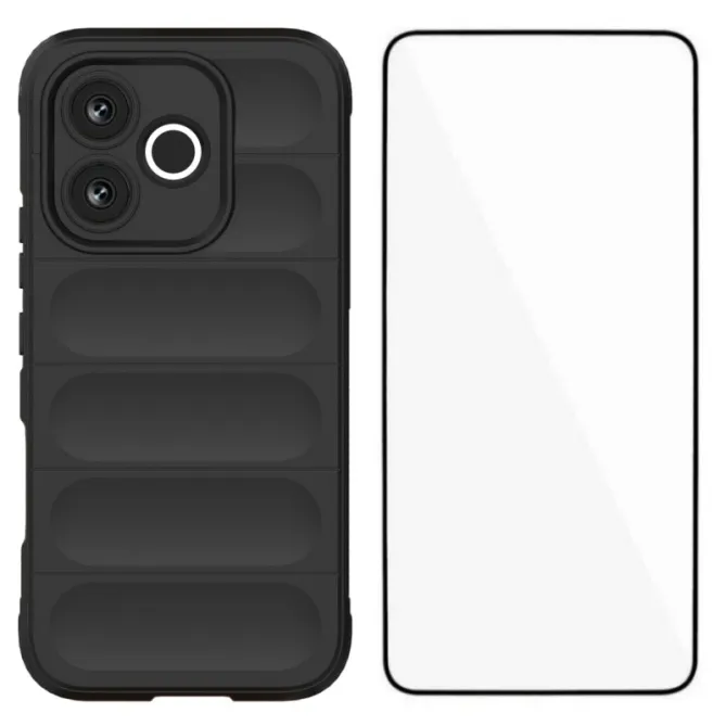 Coque Honor 600 Lite Rugged Antidérapante et Verre Trempé