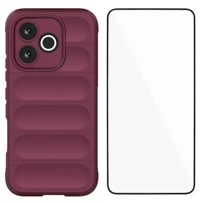 Coque Honor 600 Lite Rugged Antidérapante et Verre Trempé
