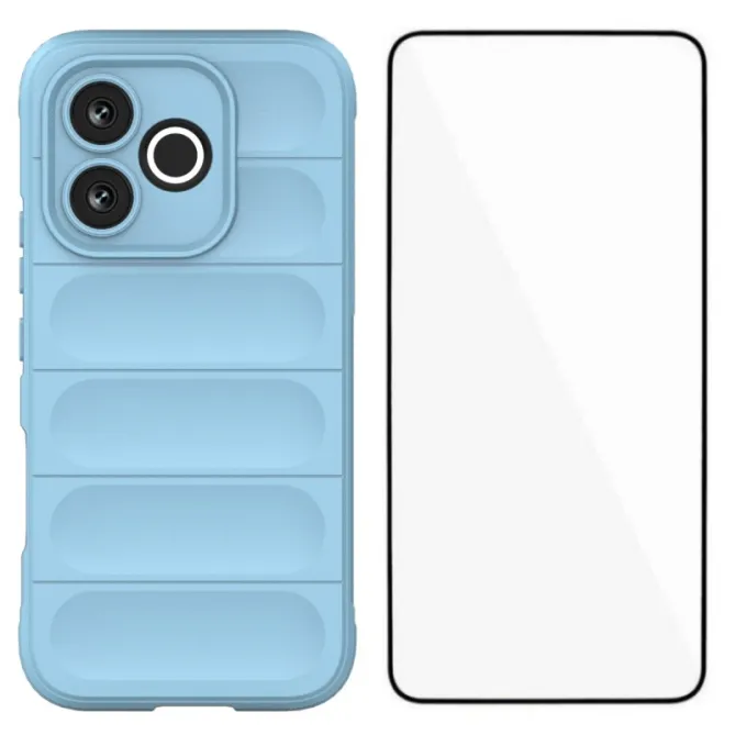 Coque Honor 600 Lite Rugged Antidérapante et Verre Trempé