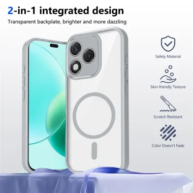 Coque Honor 600 Lite Magnétique Translucide Bumper