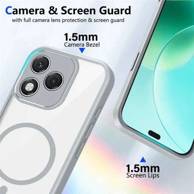 Coque Honor 600 Lite Magnétique Translucide Bumper