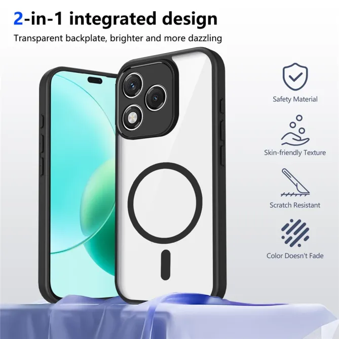 Coque Honor 600 Lite Magnétique Translucide Bumper