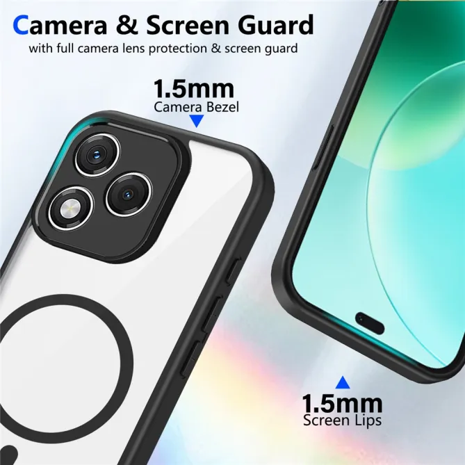 Coque Honor 600 Lite Magnétique Translucide Bumper
