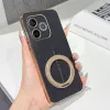 Coque Honor 600 Lite simili cuir litchi anneau métallique