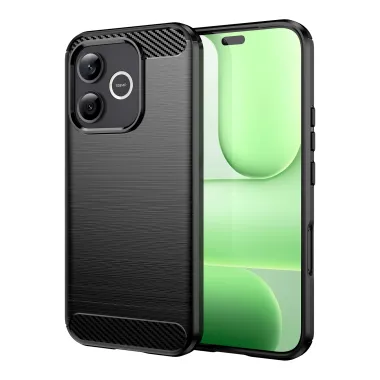 Coque Honor 600 Lite Carbone Brossé avec Verre Trempé
