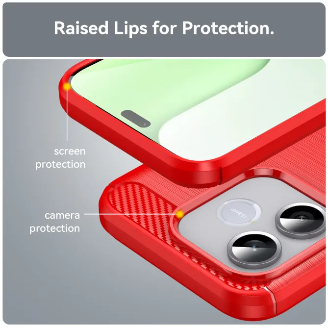 Coque Honor 600 Lite Carbone Brossé avec Verre Trempé