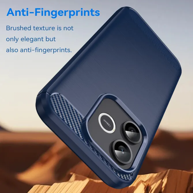 Coque Honor 600 Lite Carbone Brossé avec Verre Trempé