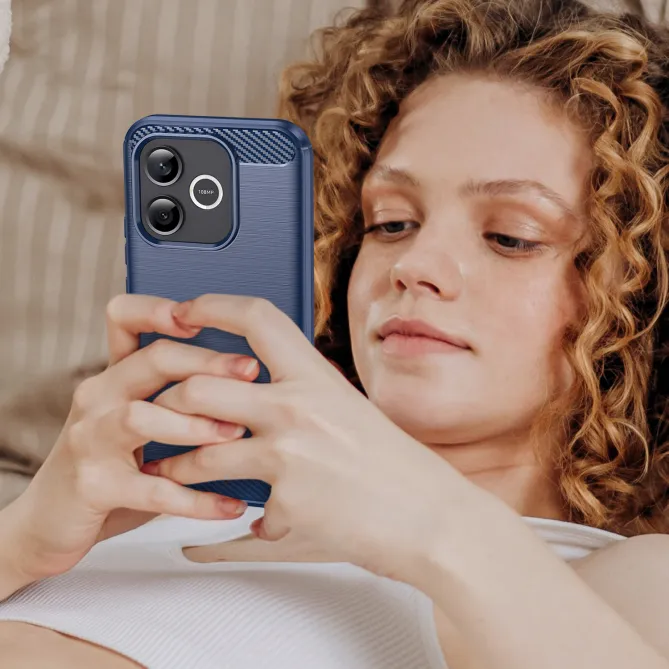 Coque Honor 600 Lite Carbone Brossé avec Verre Trempé