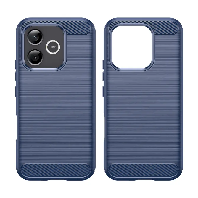 Coque Honor 600 Lite Carbone Brossé avec Verre Trempé