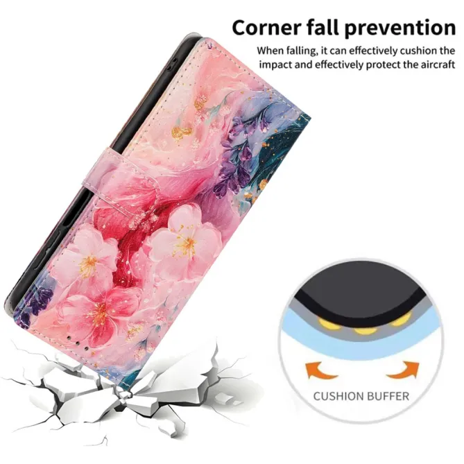 Housse Honor 600 Lite Peinture Florale