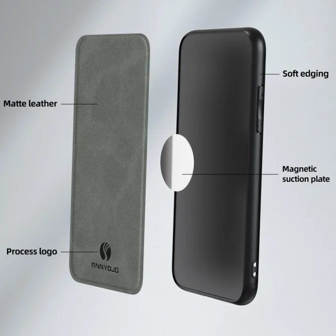 Coque Honor 600 Lite finition cuir rétro | Éloïse