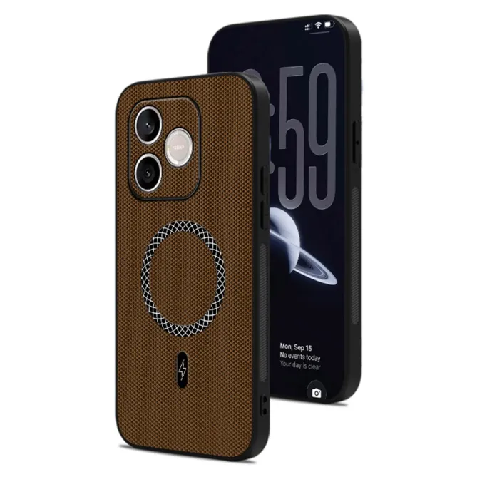 Coque Honor 600 Lite Magnétique Style Nylon