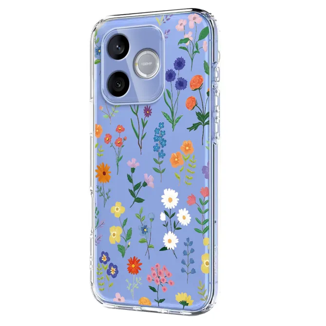 Coque Honor 600 Lite Fleurs des Champs