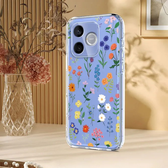 Coque Honor 600 Lite Fleurs des Champs