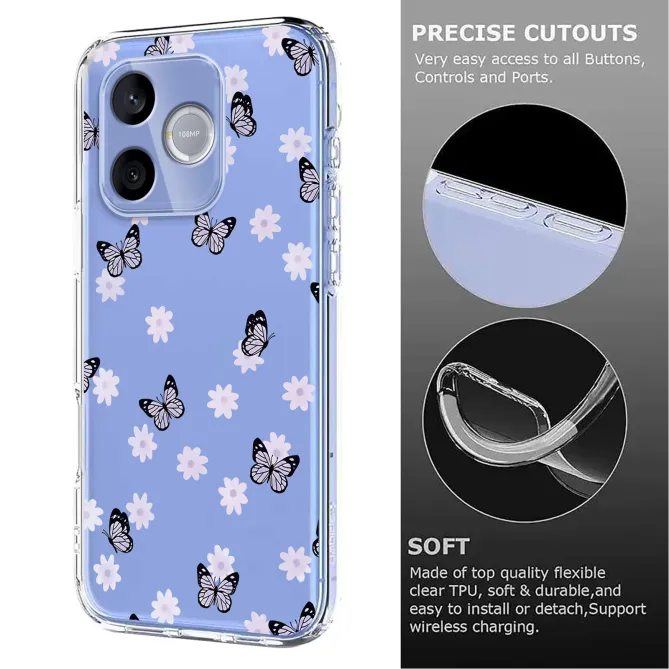Coque Honor 600 Lite Papillons