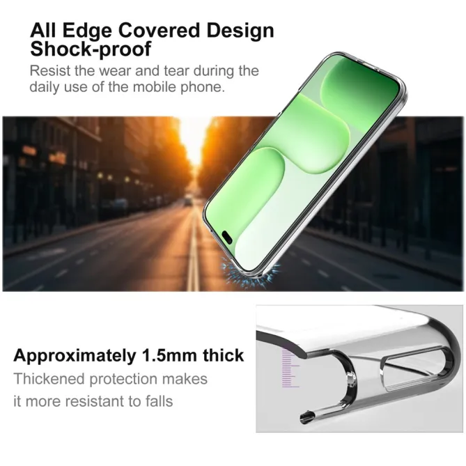 Coque Honor 600 Lite Transparente IMAK UX-10