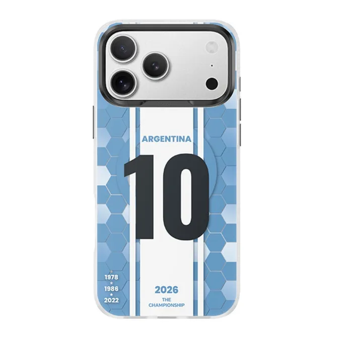 Coque iPhone 17 Pro MagSafe Argentine Édition Football