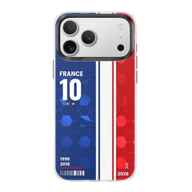 Coque iPhone 17 Pro MagSafe France Édition Football