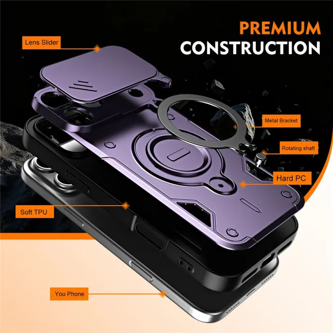 Coque iPhone 17 Pro MagSafe avec Protection Caméra