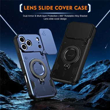 Coque iPhone 17 Pro MagSafe avec Protection Caméra Bleu Foncé - photo 29