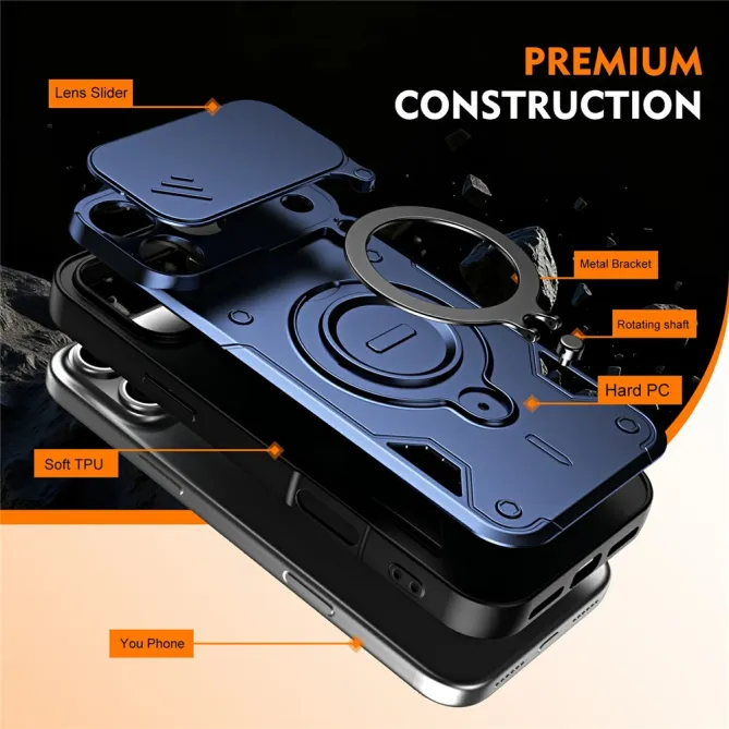 Coque iPhone 17 Pro MagSafe avec Protection Caméra