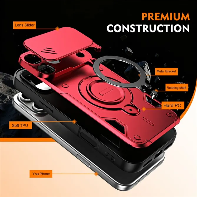 Coque iPhone 17 Pro MagSafe avec Protection Caméra