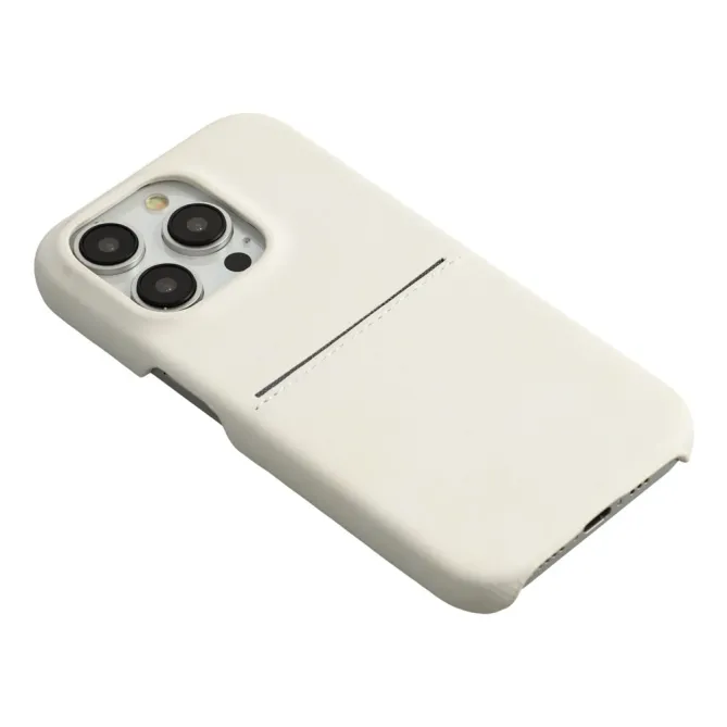 Coque iPhone 12 Pro Max Effet Daim Porte-Carte