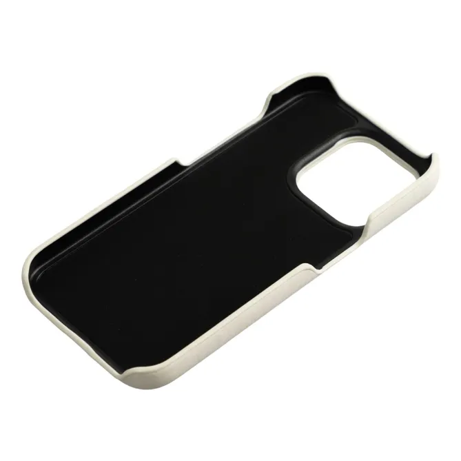 Coque iPhone 12 Pro Max Effet Daim Porte-Carte